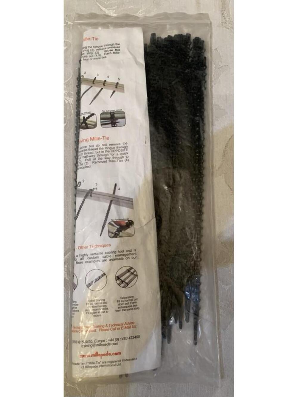 12 Inch Mille-Tie Zip Ties From Millepede.com